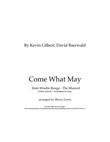 Come What May