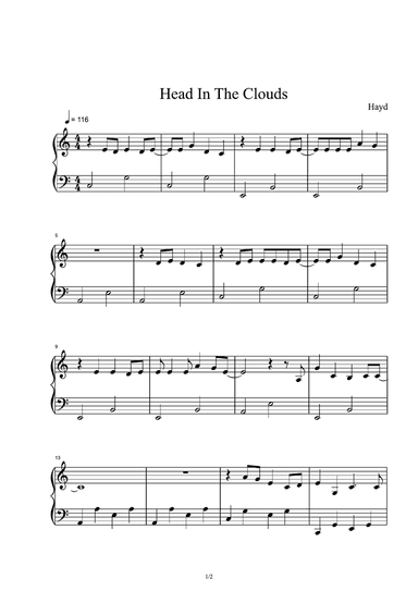 Head In The Clouds