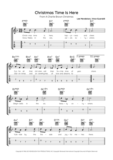 Christmas Time Is Here