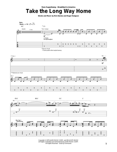 Take The Long Way Home