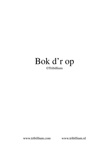 Bok d'r op