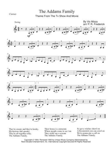 Addams Family Theme