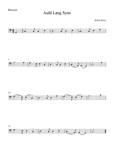 Auld Lang Syne