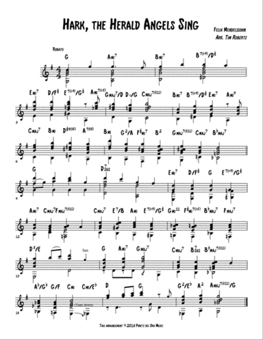 Hark the Herald Angels Sing - Guitar Solo