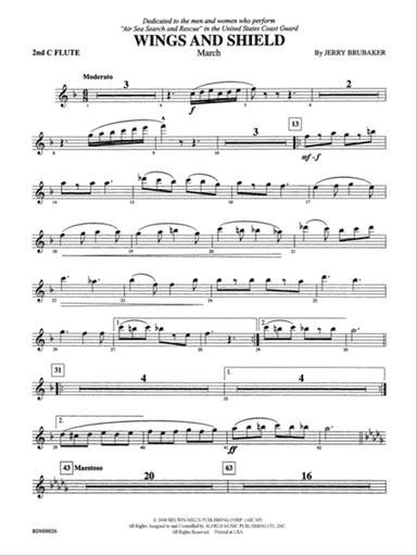 Wings and Shield: 2nd Flute