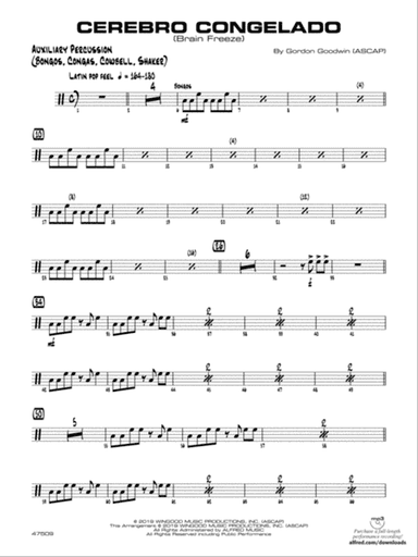 Cerebro Congelado: Auxiliary Percussion