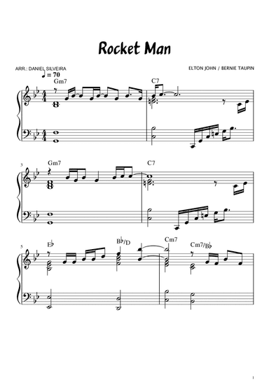 Rocket Man (I Think It's Gonna Be A Long Long Time)