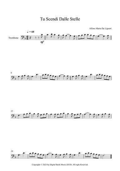 Tu Scendi Dalle Stelle - Alfons Maria De Liguori (Trombone)