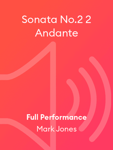 Sonata No.2 2 Andante