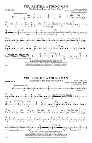 You're Still a Young Man: Snare Drum