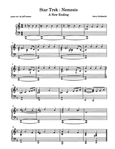 Star Trek: Nemesis - Score