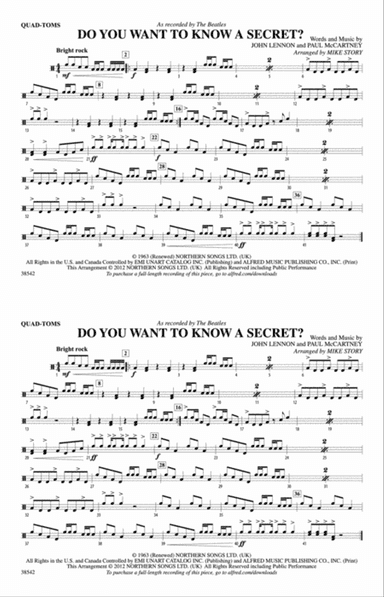 Do You Want to Know a Secret?: Quad-Toms