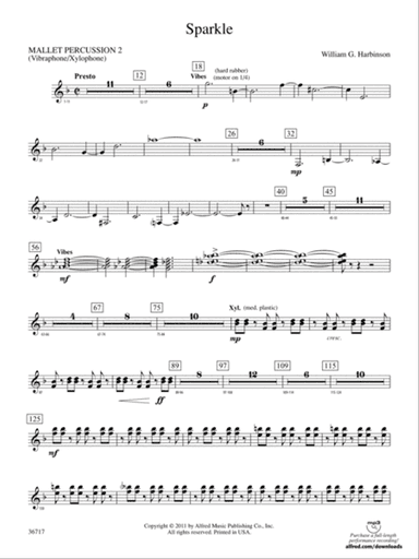 Sparkle: 2nd Mallet Percussion