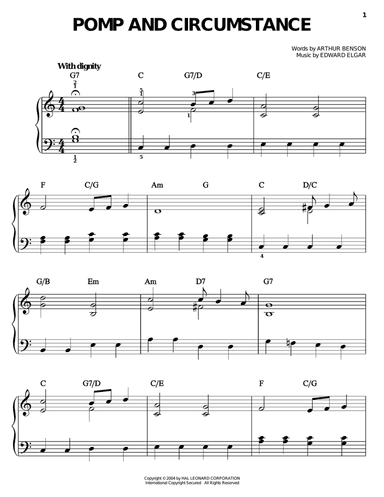 Pomp And Circumstance
