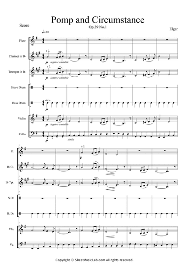 Pomp and Circumstance Marches Op.39