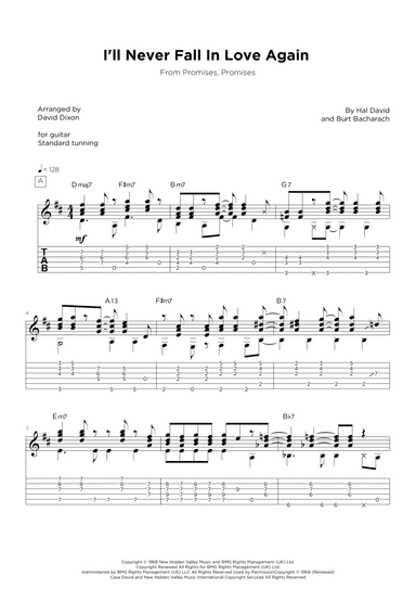 I'll Never Fall In Love Again