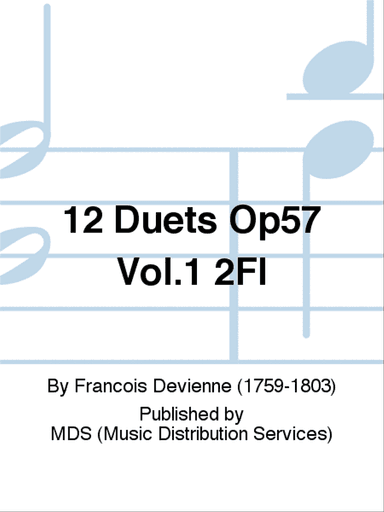 12 DUETS OP57 Vol.1 2Fl