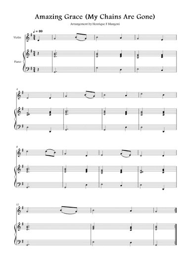 Amazing Grace (My Chains Are Gone)