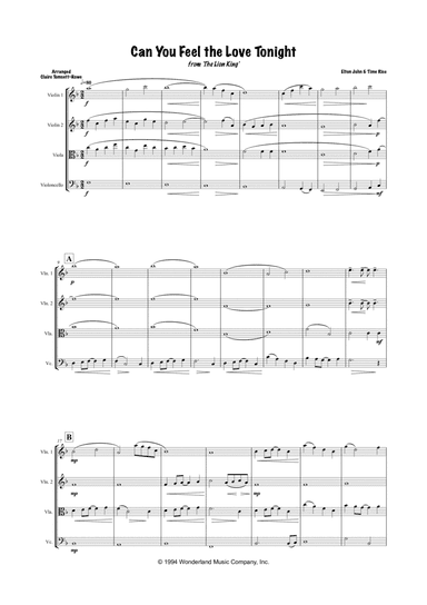 Can You Feel The Love Tonight