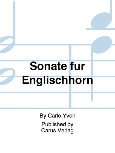 Sonate fur Englischhorn