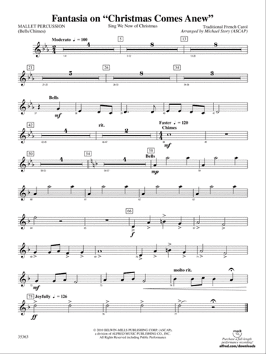 Fantasia on "Christmas Comes Anew": Mallets