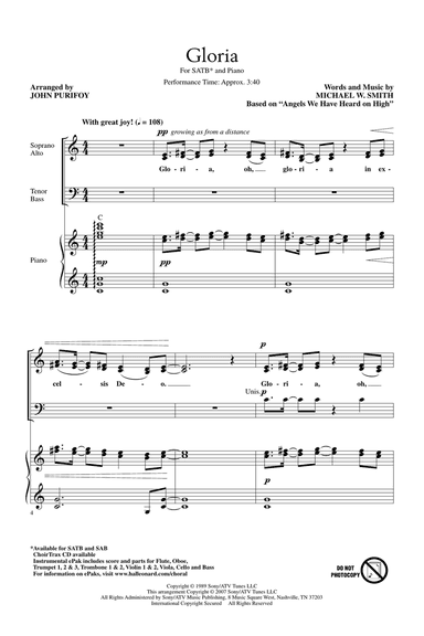 Gloria (arr. John Purifoy)