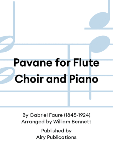 Pavane for Flute Choir and Piano