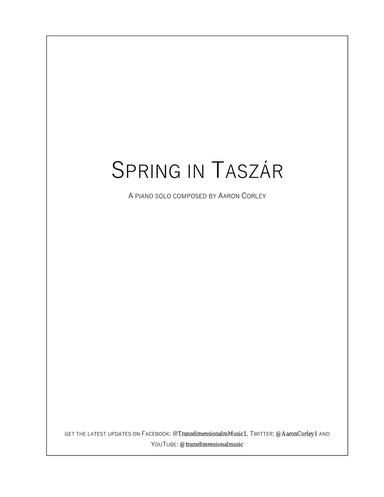 Spring in Tazsár