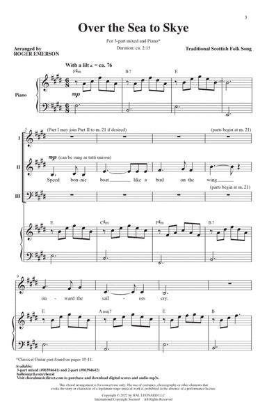 Over The Sea To Skye (arr. Roger Emerson)