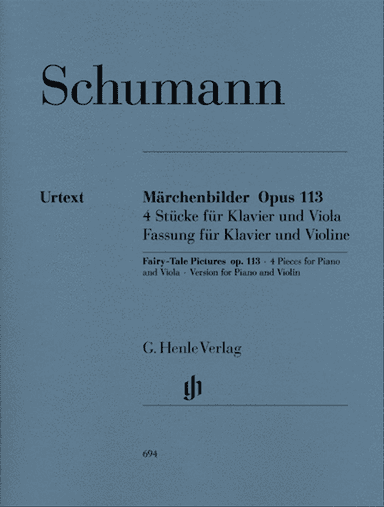 Fairy-Tale Pictures for Viola and Piano Op. 113