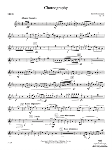 Choreography: Oboe