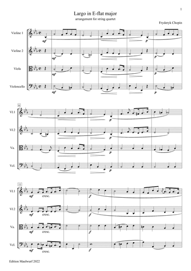 Largo in E-flat major