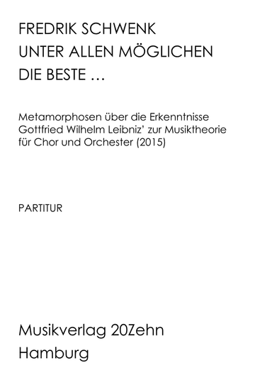 Unter allen moeglichen die Beste ...