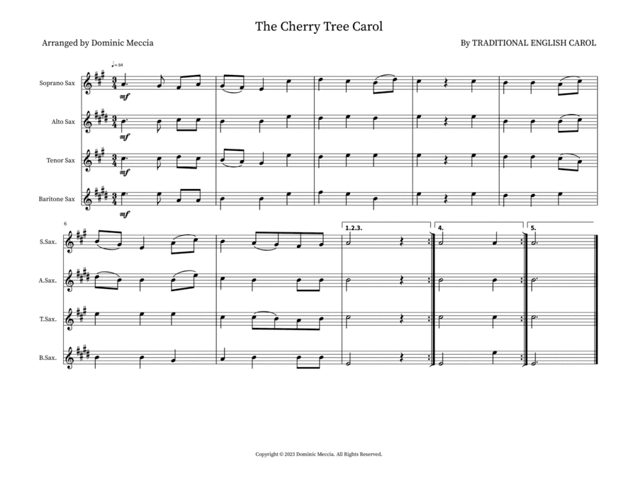 The Cherry Tree Carol