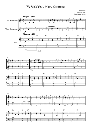 We Wish You a Merry Christmas