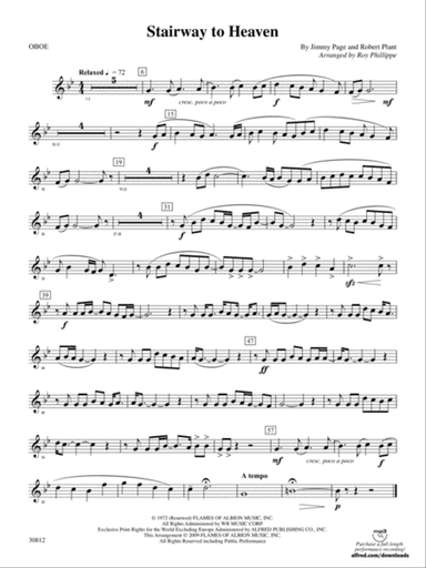 Stairway to Heaven: Oboe