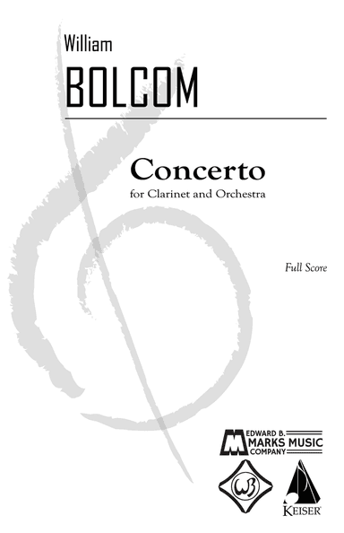 Concerto for Clarinet and Orchestra