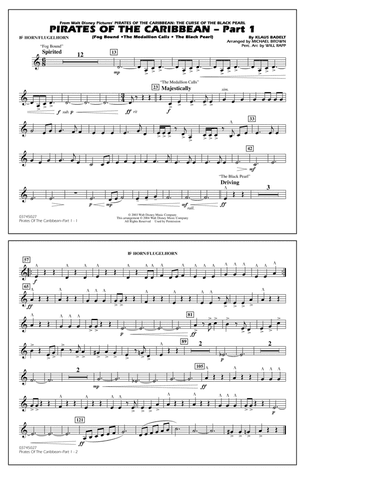Pirates Of The Caribbean (Part 1) (arr. Brown) - Bb Horn/Flugelhorn