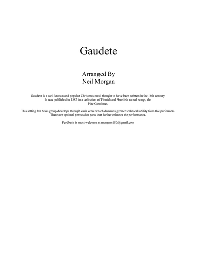 Gaudete