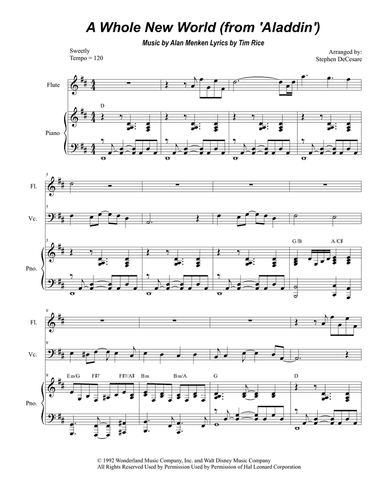 A Whole New World (from 'Aladdin')