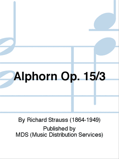 Alphorn op. 15/3