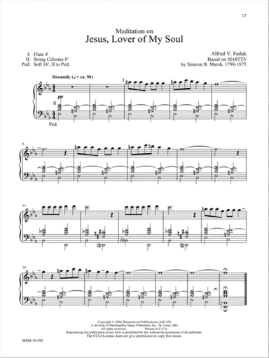 Jesus, Lover of My Soul (Downloadable)