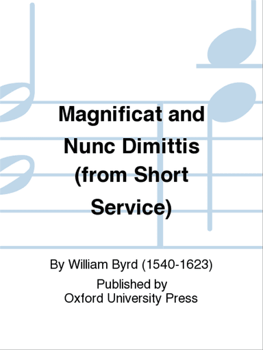 Magnificat and Nunc Dimittis (from Short Service)