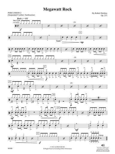 Megawatt Rock: 2nd Percussion