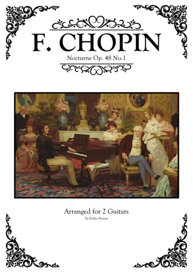 Nocturne Op.48 No.1 (Arr. 2 Guitars)
