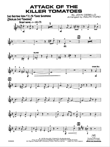 Attack of the Killer Tomatoes: 2nd Baritone T.C.