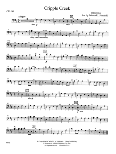 Cripple Creek: Cello