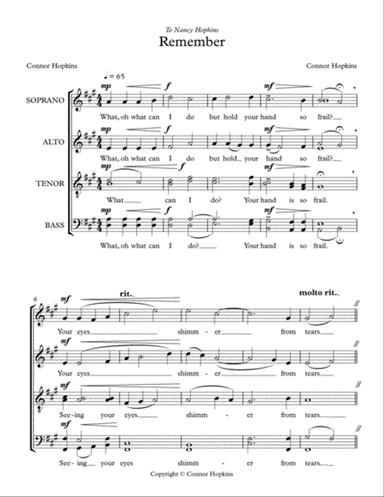 SATB - Remember