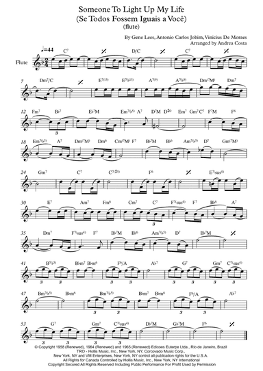 Someone To Light Up My Life (se Todos Fossem Iguais A Voce)