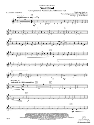 Smallfoot: Baritone T.C.